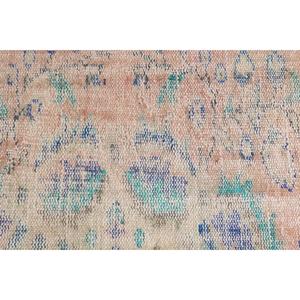 1.6x6.5 ft Turkish <b>Rug</b>, <b>Runner</b> Vintage <b>Rug</b>, Orange Floral <b>Rug</b> - Product Image 5