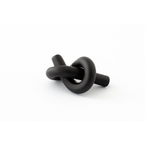 Matte Black Knot Shape Knob <b>Pull</b> Cabinet Drawer <b>for</b> <b>Home</b> Dresser Door Cabinet Furniture Decorative Kitchen Wardrobe Handle Knobs - Product Image 1