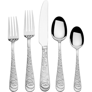 Juego de cubiertos de acero inoxidable Chapado en plata con logotipo y color personalizado de lujo para regalos de negocios de hotel y restaurante - Product Image 5