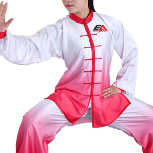 Uniformes professionnels de kung fu uniforme de Kungfu en coton doux vêtements de karaté d'arts martiaux logo personnalisé et fabricants de coton 100% - Product Image 1