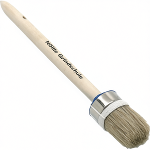 Pincel Redondo NLLE Tamaño 14 con Longitud de Cerdas de 60mm 66mm, Cerdas Mixtas Ligeras, Mango de Madera Natural - Product Image 3