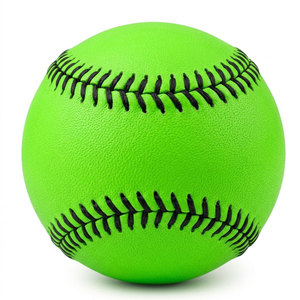 Balles de baseball professionnelles, très résistantes, légères, recouvertes de cuir, personnalisables, pour l'entraînement, la compétition et les équipes. - Product Image 1