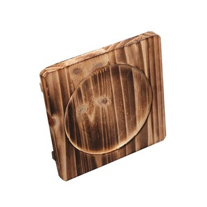 Solid <b>Wood</b> Stone <b>Trivet</b> Wholesale Customize Size Round Shape and at Best Price - Product Image 3