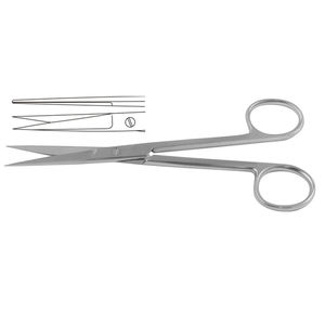Best Price ISO 13485 Certified Stainless Steel <b>Surgic</b> Scissor 2024-25 Iris Scissor Straight <b>Blade</b> Type Best Selling Manual Power - Product Image 3