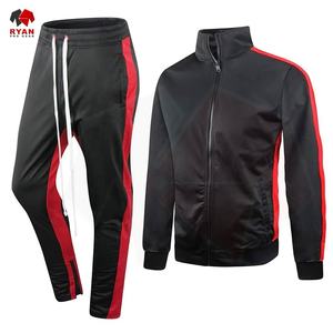 ชุดวอร์มผู้ชายสั่งทำพิเศษ OEM ODM เสื้อแจ็คเก็ตและกางเกงกีฬา ชุดลำลอง - Product Image 2
