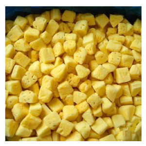 Tranches d'ananas congelées IQF goût tropical doux parfait pour la boulangerie et la boisson de fabrication alimentaire - Product Image 1