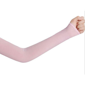 Logotipo Personalizado Compresión Brazo Manga Deportes Negro Brazo Mangas Ciclismo Baloncesto UV Protector Compresión Manga Brazo - Product Image 5