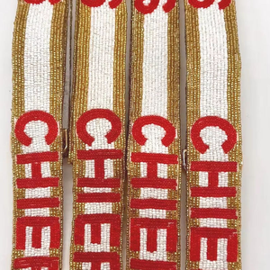 Correas de Bolso con Cuentas Doradas para Mujer, a la Moda, Tamaño Personalizado de 38 a 44 Pulgadas, Forro de Satén, Correa para el Día del Partido, en Oferta - Product Image 6