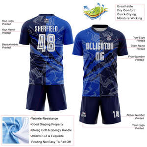 Usine d'uniformes de football en gros Fournisseur de qualité supérieure Vêtements personnalisés de haute performance Fabrication de kits de pointe de vêtements de l'équipe Elite - Product Image 2