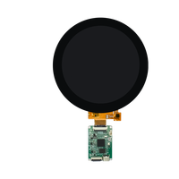Pantalla TFT Inteligente Serial Redonda de 4 Pulgadas, 720x720, Pantalla Táctil Circular IPS TR660 UART HMI con Software de Interfaz de Usuario Integrado para Electrodomésticos