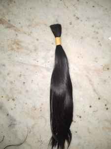 Vente en gros de cheveux humains indiens naturels bruts non transformés à cuticules alignées Faisceaux bouclés ondulés naturels I Tip Hair Soft - Product Image 2