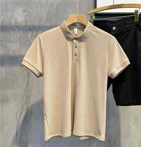 Camiseta de Punto con Cuello Camisero para Hombre, Logotipo Personalizado del Fabricante, Venta al por Mayor, Manga Corta, 100% Algodón, Secado Rápido - Product Image 3