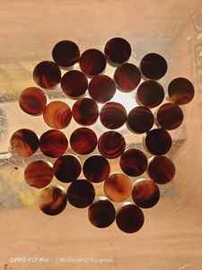 Indian Manufacturer's 100% Natural Buffalo Horn Resin <b>Buttons</b> High Quality Garments Decoration Jackets Clothes Bags Craft - Product Image 6