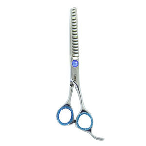 Tijeras Profesionales para Adelgazar el Cabello, para Diestros, de Acero con Alto Contenido de Carbono, para Barbería y Peluquería, para Hombres y Mujeres - Product Image 1