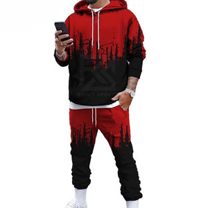 Survêtement de sublimation personnalisé de haute qualité en coton pour hommes, idéal pour l'entraînement en extérieur - Product Image 5