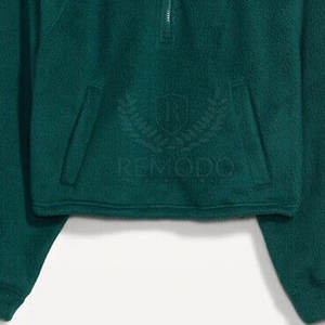 Venta en línea Mujer Sherpa Pullover Sudadera de lana ligera para capas Sherpa Fleece Sudadera - Product Image 4