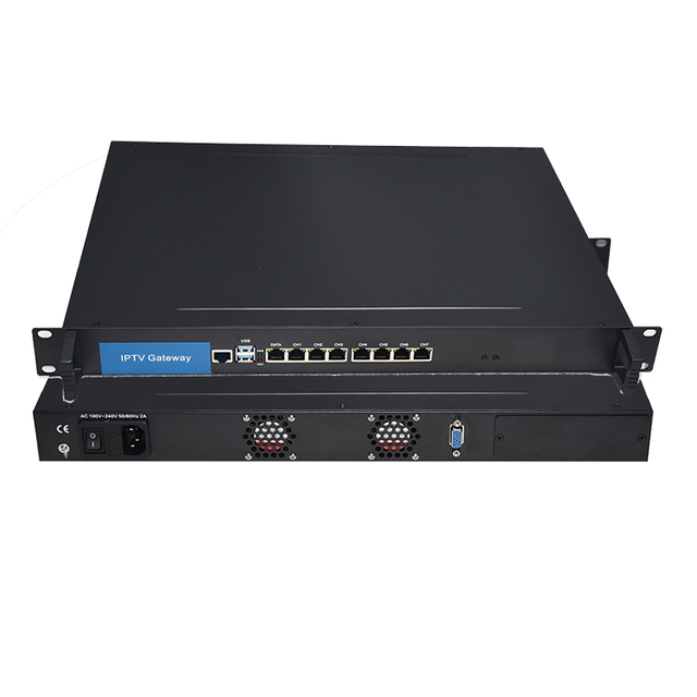 TL-NDS3508EL 1U Chassis IPTV Server Gateway Protocol Converter for IPTV Hotel School Hospital Project Cheapest Solution