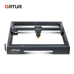 ORTUR 2024 Neuheiten beliebtes Design 400*400 10 W Laserdrucker-Markierungsmaschinen Lasergraviermaschine für Kraftholz und Leder