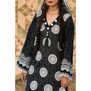 Conjunto de 3 piezas de traje de mujer sin coser, estampado, con dupatta bordada CL-52560 - Product Image 2
