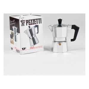 Cafetera Moka de aluminio de 1 taza ITALEXPRESS Chrome 1360 - Product Image 1