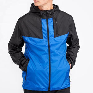 Vestes coupe-vent personnalisées avec logo imprimé 2026, style décontracté, fermeture éclair, col montant en toile, prix de gros pour la saison hivernale - Product Image 1