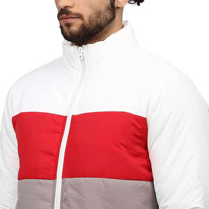 Nouvelle arrivée de blouson bombardier d'hiver pour hommes personnalisé grande taille 100% toile de coton veste chaude en gros - Product Image 5