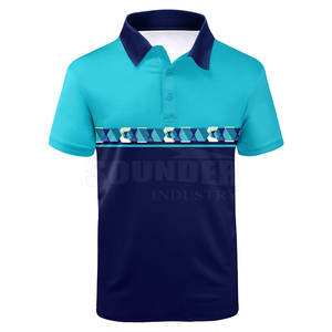 Polo grande taille en coton de qualité supérieure à conception personnalisée pour hommes T-shirt polo à séchage rapide de conception OEM pour hommes - Product Image 1