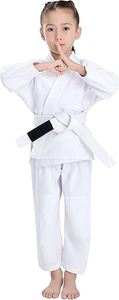 Uniforme de Karate Unisex de alta calidad, cómodo equipo de artes marciales personalizado para niños, hecho de Material ligero, Kimono Jiu Jitsu - Product Image 6