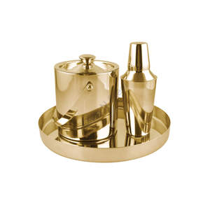 Juego de barras GOLD de acero inoxidable de alto rendimiento de alta calidad de acero inoxidable Colección elegante de Artículos de bar de diseño CLÁSICO - Product Image 1