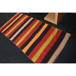 Alfombra moderna de lana roja y negra de 9x12, área grande, tejido plano de PP rectangular turco con respaldo de látex para pasillo, Alfombra de habitación con número de modelo - Product Image 4