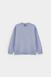 เสื้อฮู้ดสตรีทแวร์ผู้หญิงปี 2026 สำหรับฤดูหนาว สวมใส่สบาย สีพื้น ผ้าฟลีซบุซับใน คอกลม แขนยาว ระบายอากาศได้ดี ผ้าฝ้าย 100% ด้านหน้า - Product Image 5