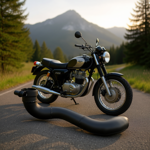 ระบบท่อไอเสียรถมอเตอร์ไซค์ Marmitta Touring 2.0 Classic สำหรับรถจักรยานยนต์ 200 ซีซี - Product Image 3