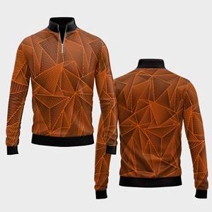 Personnalisé de haute qualité Performance Quarter Zip Sportswear Hommes Femmes Jeunes Sportswear Quick Dry Team Pullover - Product Image 5