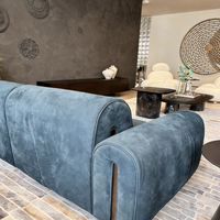 Großhandel Echtes Italienisches I-förmiges Europäisches Reines Ledersofa, Modernes Luxus-Eckledersofa