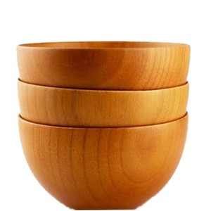 Cuencos de masa de Madera hechos a mano de Vietnam al por mayor para velas ecológicas/utensilios de cocina de bambú de madera de Acacia con cuchara - Product Image 3