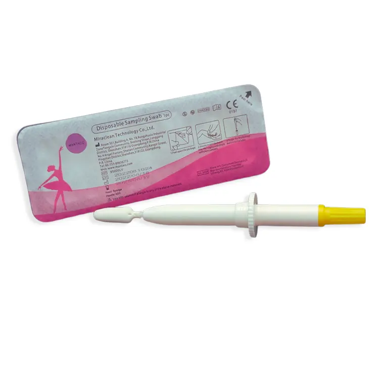 Medizinischer Versorgungsmaterial TCT-Test Einwegprobenentnahme Vaginale Sabbe Länge 152 mm Bruchpunkt 30 mm Weiblicher steriler Cervikal-Probener