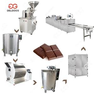 Máquina automática para hacer chocolate Moldeado de barras de chocolate Maquinaria de línea de producción de procesamiento multifuncional de acero inoxidable - Product Image 5