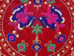 Sac à main ethnique traditionnel indien du Rajasthan brodé à la main pour femmes, sac à bandoulière bohème - Product Image 3