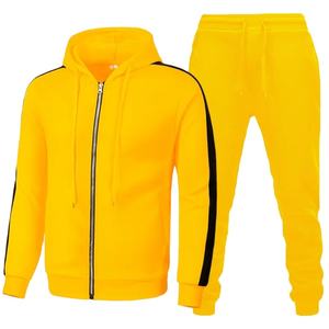 2025 femmes décontracté Streetwear ensembles de vêtements de sport automne hiver fermeture éclair à capuche et pantalon marque vêtements survêtement pour hommes - Product Image 1