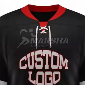 เสื้อฮอกกี้น้ำแข็งทีมแบบสลิมฟิต ทนทาน ผลิตจากโพลีเอสเตอร์ 100% สวมใส่สบาย เป็นมิตรกับสิ่งแวดล้อม ปรับแต่งได้ สำหรับนักกีฬา - Product Image 4