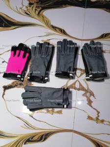 Guantes de Paracaidismo de Cuero Premium con Cierre de Gancho y Bucle, Diseño Profesional para Salto Recreativo, Dedos Completos, Máximo Control, Unisex - Product Image 5