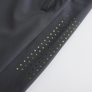 Pantalones cortos de secado rápido con forro de 7 pulgadas para hombre, pantalones cortos de yoga para entrenamiento de gimnasio con cremallera, pantalones cortos de yoga para hombre al por mayor - Product Image 5