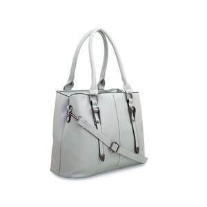 Bolso de mano formal verde P35871 para niñas, estilo informal de lujo, gran capacidad, estampado Saffiano, decoración de rayas para fiestas, uso en la playa - Product Image 3