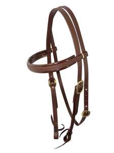 OEM venta al por mayor de cuero equitación brida para caballos hecho en fábrica brida para caballos - Product Image 3