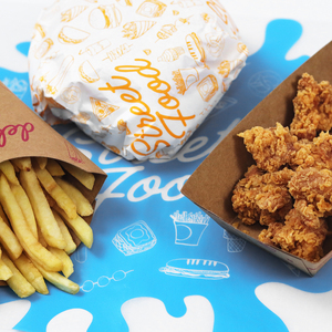 Tùy chỉnh in túi giấy da chịu nhiệt chịu dầu & có thể phân hủy - Product Image 6