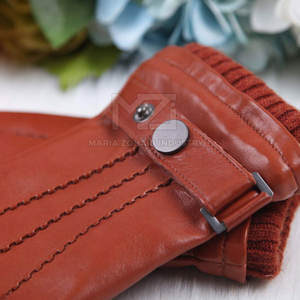 Gants en cuir pour homme, cuir véritable, doux, pour la conduite, saison hivernale, cuir véritable à vendre - Product Image 6