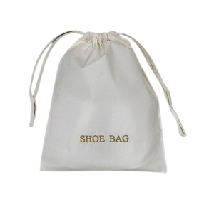 Sacs d'emballage en tissu non tissé recyclable avec cordon de serrage, scellés par presse à chaud, imprimés en offset, sacs à chaussures en tissu textile - Product Image 3