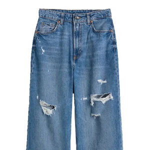 Vente en gros Pantalon en jean femme personnalisé Jean skinny respirant taille haute extensible Pantalon en denim Pantalon crayon femme L - Product Image 6