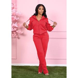 Ensemble de survêtement décontracté unisexe 2 pièces, couleur unie, style vintage, léger, respirant, avec capuche, grande taille, pour le printemps - Product Image 5