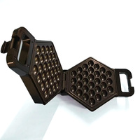 Mini gaufrier électrique antiadhésif à bulles avec chauffage double face pour usage domestique et hôtelier